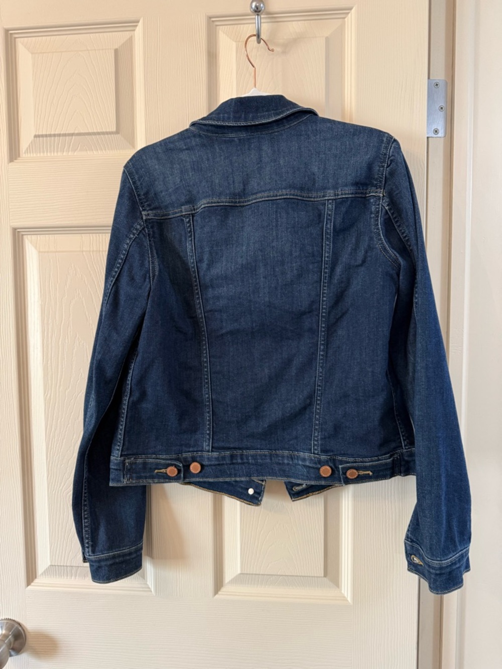 💙Levi’s Dark Denim Signature Jacket size Medium 💙 - Picture 2 of 5
